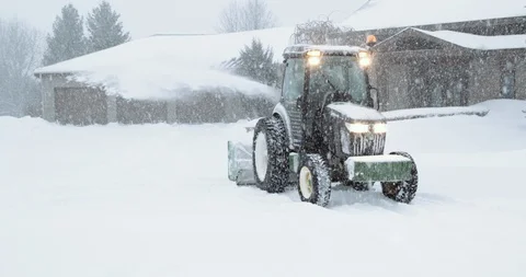 Snow Removal Stock Footage 123139854