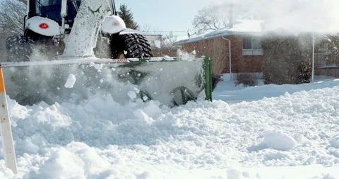 Snow Removal Stock Footage 123139879