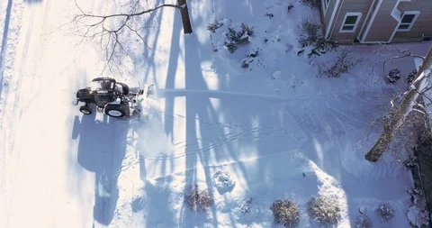 Snow Removal Stock Footage 123139903