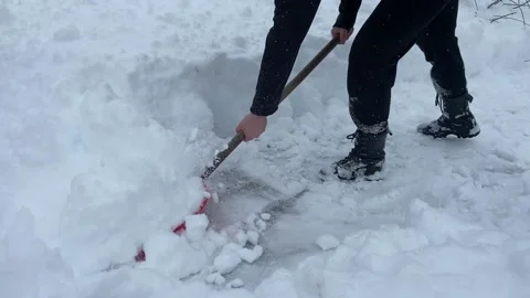 Snow removal Stock Footage 228717768