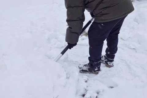 Snow removal Stock Photos