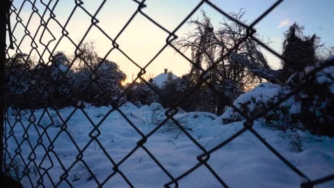Snow removal in a snowy Video stock 327391686