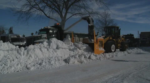 Snow Removal Trucks Видео 36806494