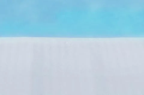 Snow on roofing in winter 스톡 사진