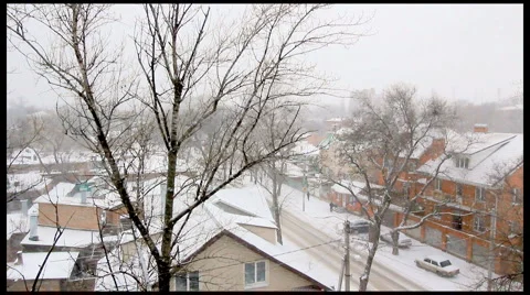 Snow in Russia Stock-Footage 2198444