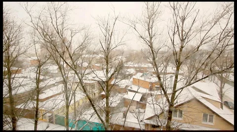 Snow in Russia Stock-Footage 2206130