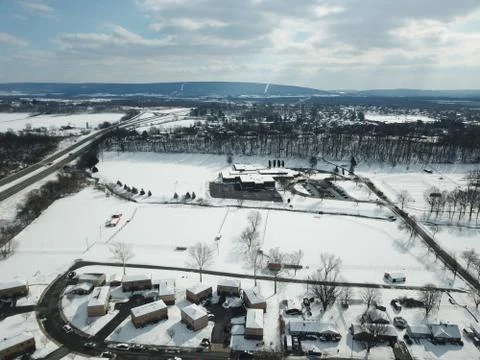 Snow scape Stock Photos