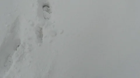 Snow at Scapezzano 2017 Stock Footage 94917056