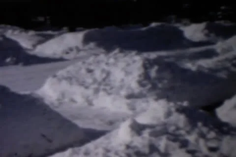 Snow Scene Stock Footage 24673167
