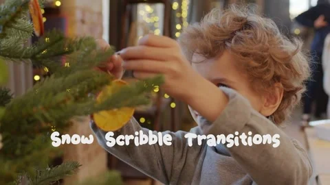 Snow Scribble Transitions | After Effects Stock After Effects