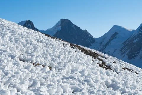 Snow Sculptures Stock Photos
