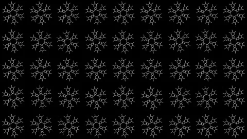 Snow seamless black screen Stock Footage 312811337
