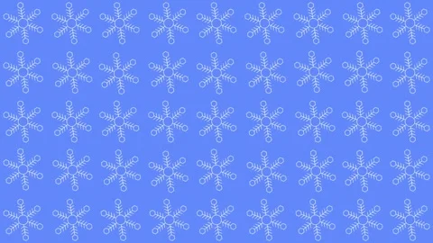 Snow seamless cyan screen Stock Footage 312811346