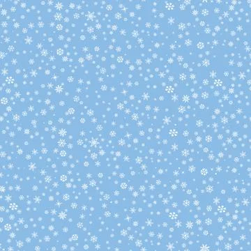 Snow seamless pattern. Christmas Winter holiday background Illustrazione stock