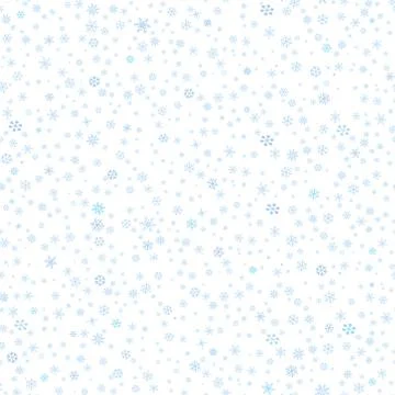 Snow seamless pattern Christmas Winter holiday background Illustrazione stock