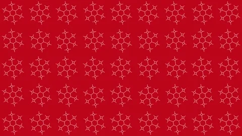 Snow seamless red screen Stock Footage 312811332