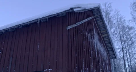 Snow Shed Stock Footage 279681559