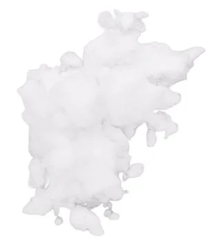 Snow is shown alone on a clear background, ideal for various projects. This.. Stock Photos