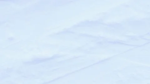 Snow skiing track surface loop. Ski trail texture. Ski run traces background. 動画素材 224212453