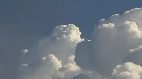 Snow sky clouds Stock Footage 11138006