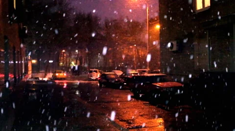 Snow Slow Motion Stock Footage 49334474