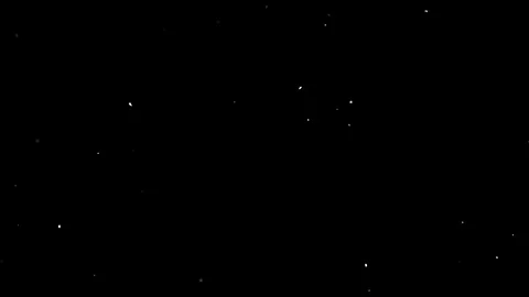 Snow Snowfall Snowflake Particles Loop Black Alpha Green Screen Animation. Stock Footage 128165896