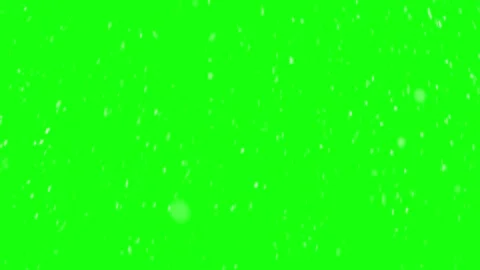 Snow Snowing Green screen Background | Stock Video | Pond5