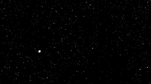 Snow in space on black background. Stock Footage 120773657