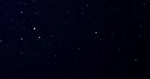 Snow in space on black background Stock Footage 124529227