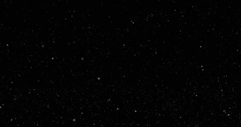 Snow in space on black background. Stock Footage 132524986