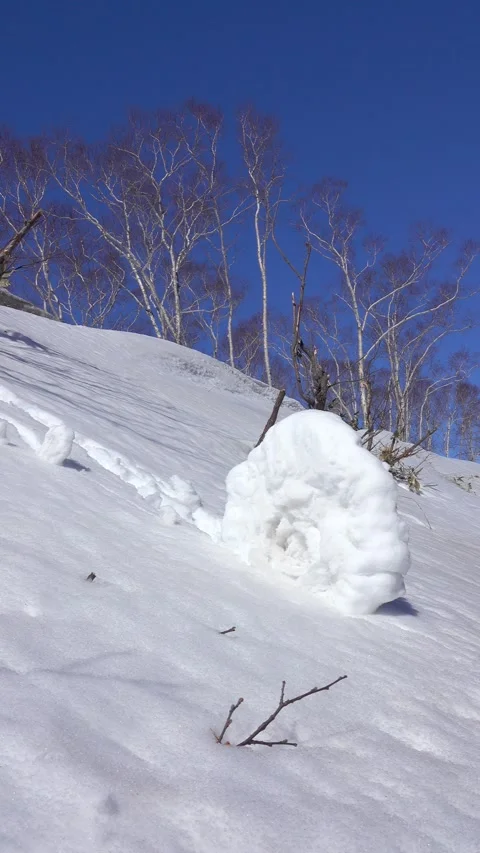 Snow Spreading Video stock 332347420