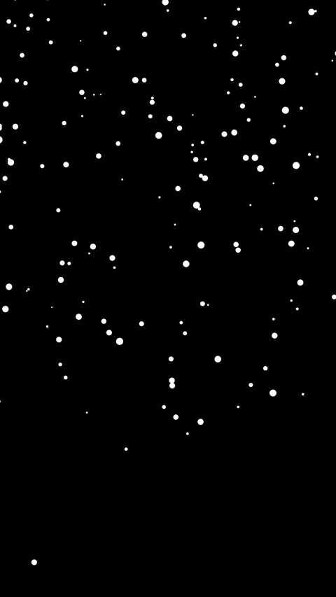 Snow starting to fall then stop - 3D rendering Video stock 285716412