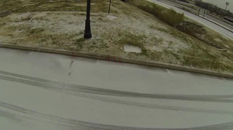 Snow Storm 2014 Video stock 34632679