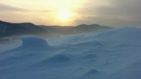 Snow-storm 3  Stock Footage 594621