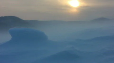 Snow-storm 5  Stock Footage 594778