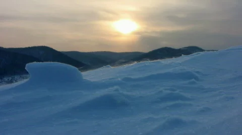 Snow-storm 7  Stock Footage 594817