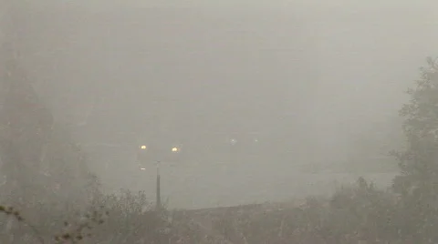 Snow storm Stock-Footage 827906