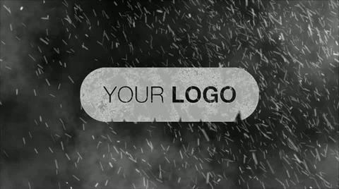 Snow Storm Logo Intro After Effects Template Stock After Effects