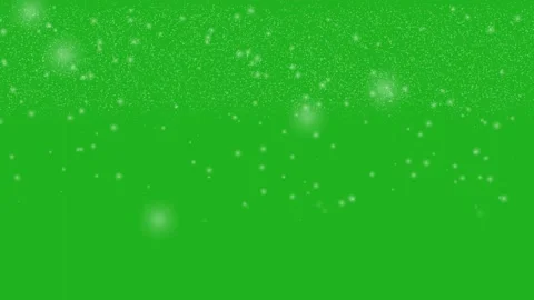 Snow storm motion graphics with green screen background Stock Footage 153926957