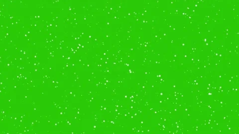 Snow storm overlay green screen. Winter, slowly falling flakes with lateral wind Stock-Footage 225617767