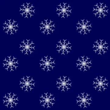 Snow storm pattern background seamless Stock Illustration