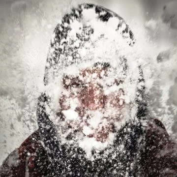 Snow storm Stock Photos