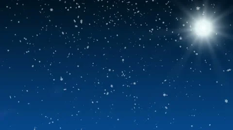 Snow in the sun Stock Footage 10302005