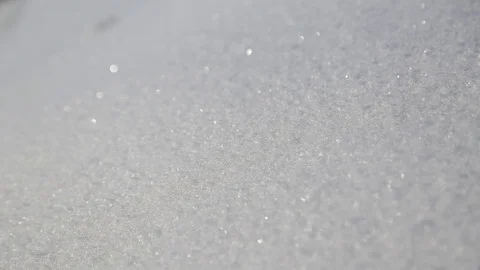 Snow in the sunlight Stock Footage 71581365