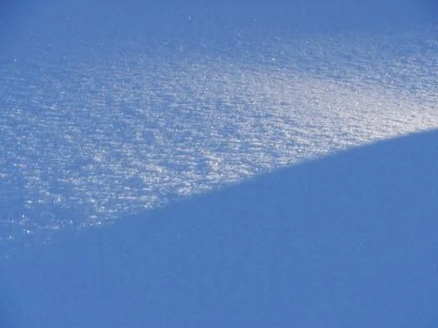 Snow surface background Stock Photos