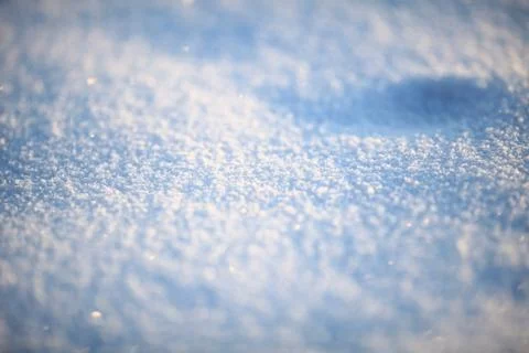 Snow surface close-up Stock Photos
