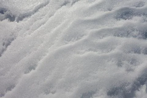 Snow surface full frame background texture pattern Foto stock