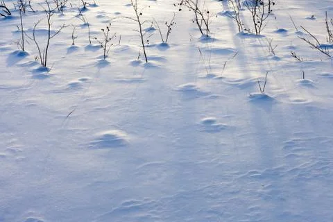Snow surface Foto stock