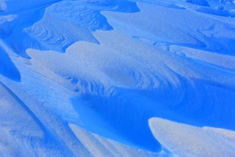 Snow surface Stock Photos