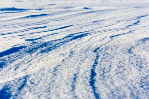 Snow surface structure winter background Stock Photos